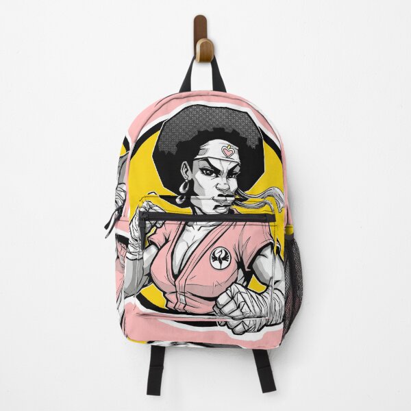 Item preview, FEMALE AFRO KUNG FU MASTER - by DAETRIX Official Artist designed and sold by DAETRIX.