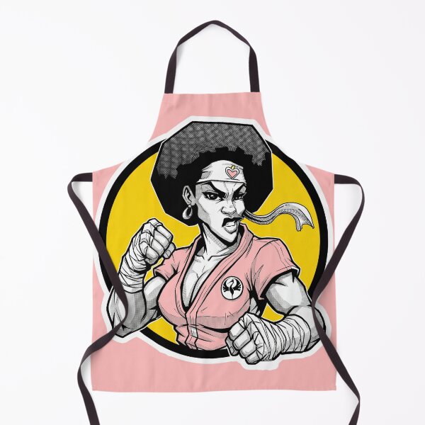 Item preview, FEMALE AFRO KUNG FU MASTER - by DAETRIX Official Artist designed and sold by DAETRIX.
