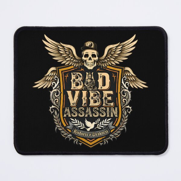Item preview, Bad Vibe Assassin Emblem designed and sold by thomashutchings.