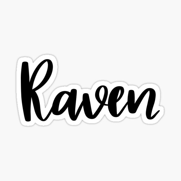 Raven Sticker For Sale By Ellietography Redbubble