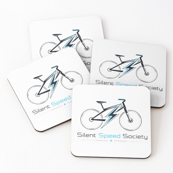 Item preview, Silent Speed Society Minimalist Electric Bike Shirt designed and sold by OMNITeeSigns.