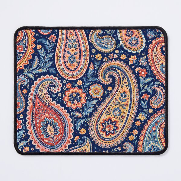 Item preview, Vintage Paisley Floral Pattern Bohemian Textile Inspired Print designed and sold by PinUpPizzazz.