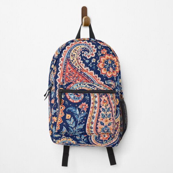 Item preview, Vintage Paisley Floral Pattern Bohemian Textile Inspired Print designed and sold by PinUpPizzazz.