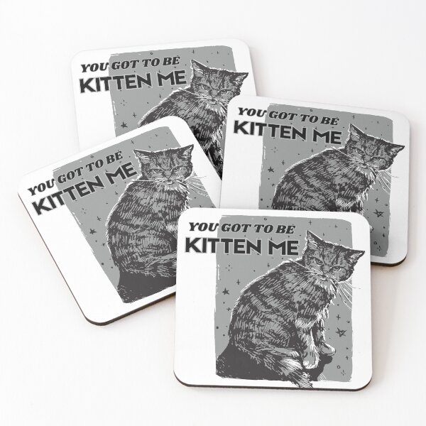 Item preview, Sarcastic Angry Cat with Pun designed and sold by CursedButCute1.