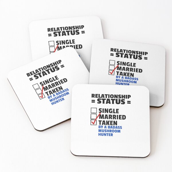 Item preview, Mushroom Hunter Relationship Status designed and sold by TrndSttr.