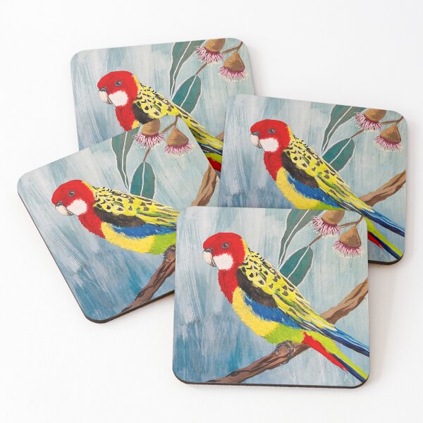 Item preview, Eastern Rosella designed and sold by HearthersArt.