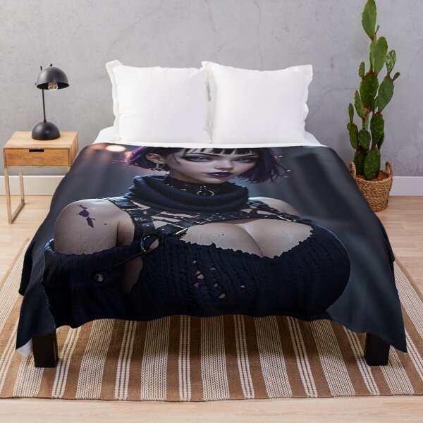 Item preview, Gothic Dark Fantasy Anime Woman Hot Goth Girl designed and sold by Your New Fixation.