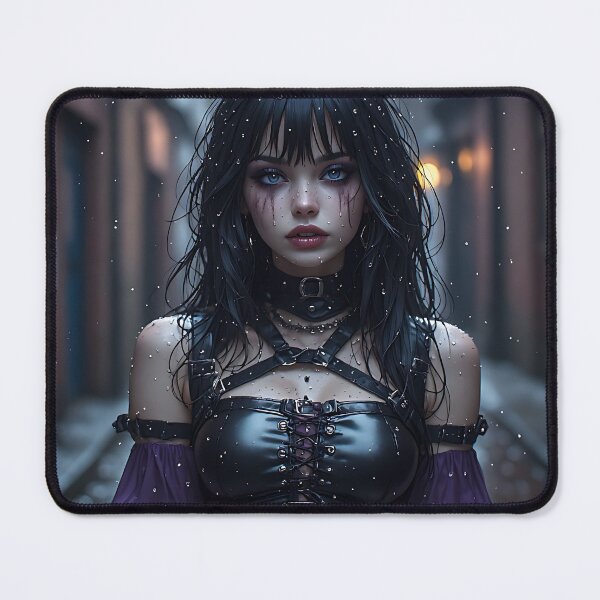 Item preview, Gothic Dark Fantasy Anime Woman Hot Goth Girl designed and sold by Your New Fixation.