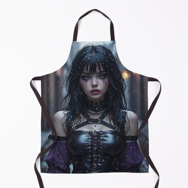 Item preview, Gothic Dark Fantasy Anime Woman Hot Goth Girl designed and sold by Your New Fixation.
