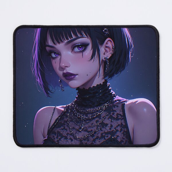 Item preview, Gothic Dark Fantasy Anime Woman Hot Goth Girl designed and sold by Your New Fixation.