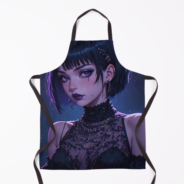Item preview, Gothic Dark Fantasy Anime Woman Hot Goth Girl designed and sold by Your New Fixation.