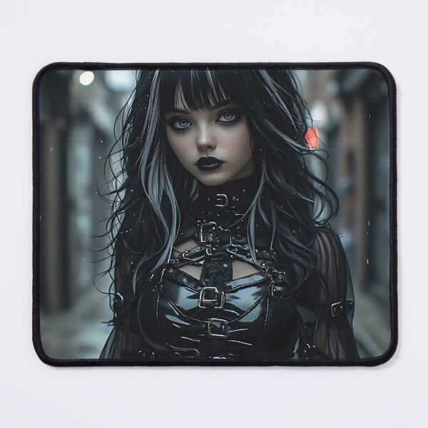 Item preview, Gothic Dark Fantasy Anime Woman Hot Goth Girl designed and sold by Your New Fixation.