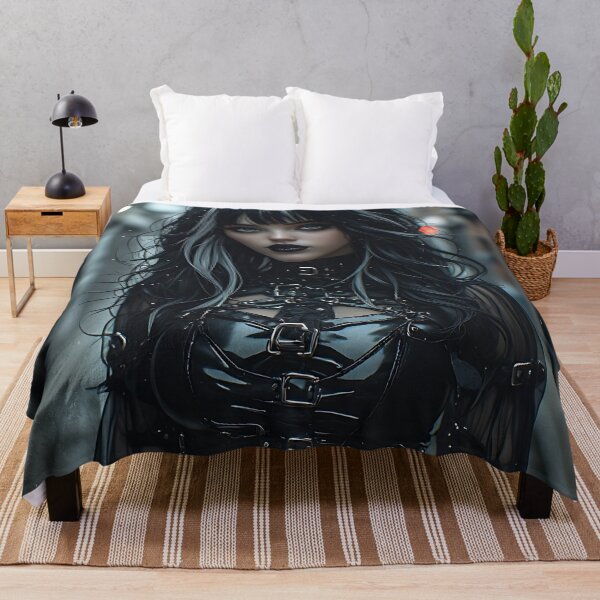 Item preview, Gothic Dark Fantasy Anime Woman Hot Goth Girl designed and sold by Your New Fixation.