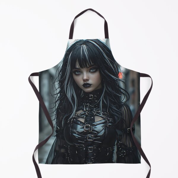 Item preview, Gothic Dark Fantasy Anime Woman Hot Goth Girl designed and sold by Your New Fixation.