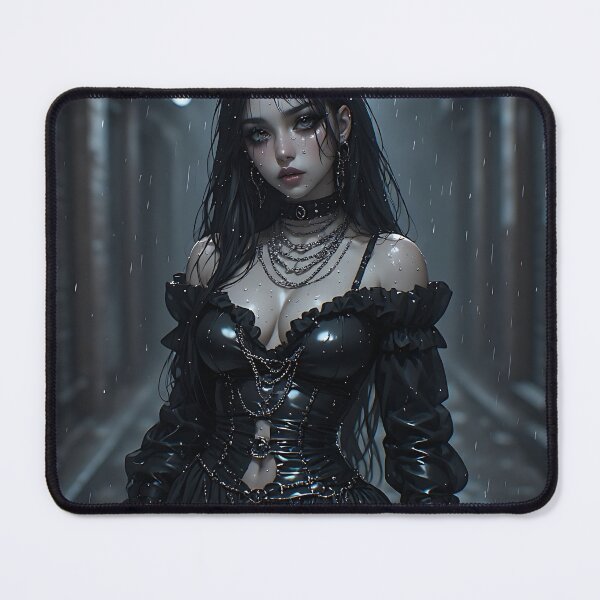 Item preview, Gothic Dark Fantasy Anime Woman Hot Goth Girl designed and sold by Your New Fixation.