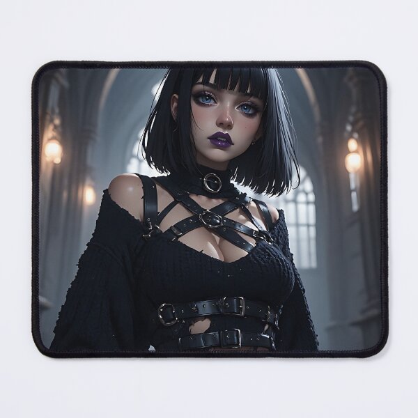 Item preview, Gothic Dark Fantasy Anime Woman Hot Goth Girl designed and sold by Your New Fixation.