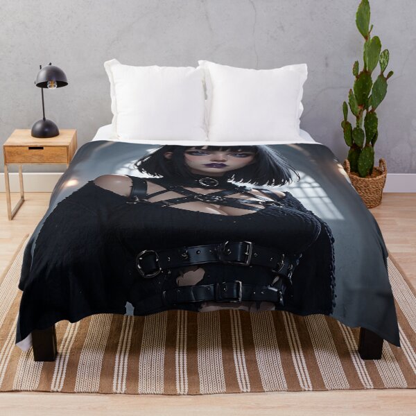 Item preview, Gothic Dark Fantasy Anime Woman Hot Goth Girl designed and sold by Your New Fixation.