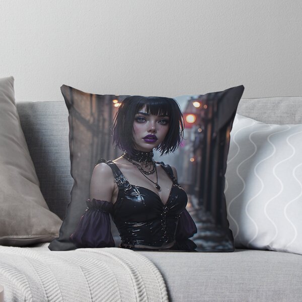 Item preview, Gothic Dark Fantasy Anime Woman Hot Goth Girl designed and sold by Your New Fixation.