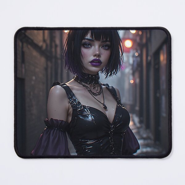 Item preview, Gothic Dark Fantasy Anime Woman Hot Goth Girl designed and sold by Your New Fixation.