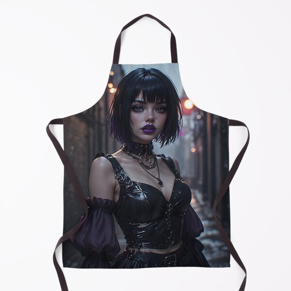 Item preview, Gothic Dark Fantasy Anime Woman Hot Goth Girl designed and sold by Your New Fixation.