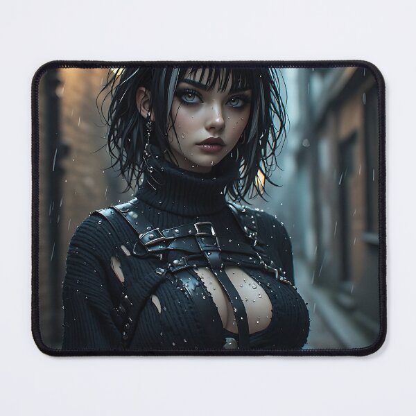 Item preview, Gothic Dark Fantasy Anime Woman Hot Goth Girl designed and sold by Your New Fixation.