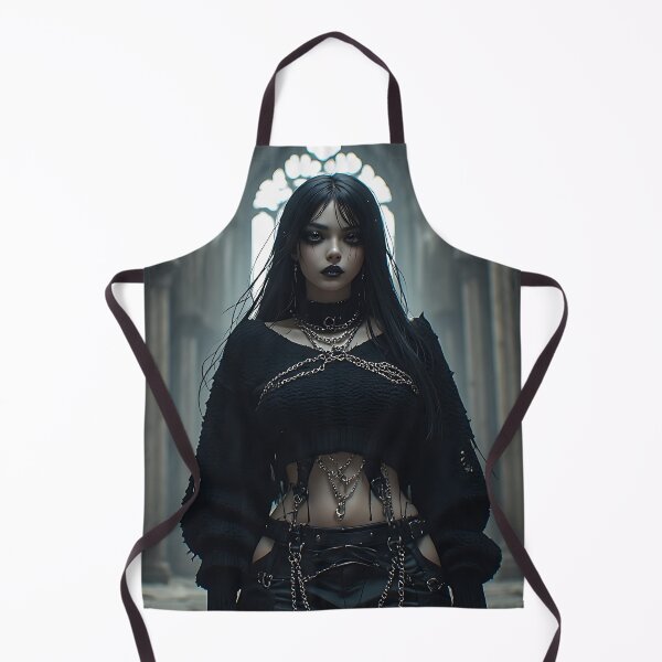 Item preview, Gothic Dark Fantasy Anime Woman Hot Goth Girl designed and sold by Your New Fixation.
