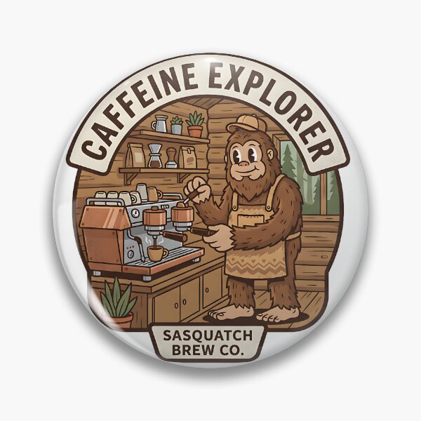 Item preview, Sasquatch Brew Coffee Caffeine Explorer designed and sold by CRMediaGroup.