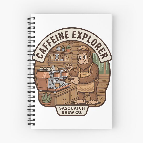 Item preview, Sasquatch Brew Coffee Caffeine Explorer designed and sold by CRMediaGroup.
