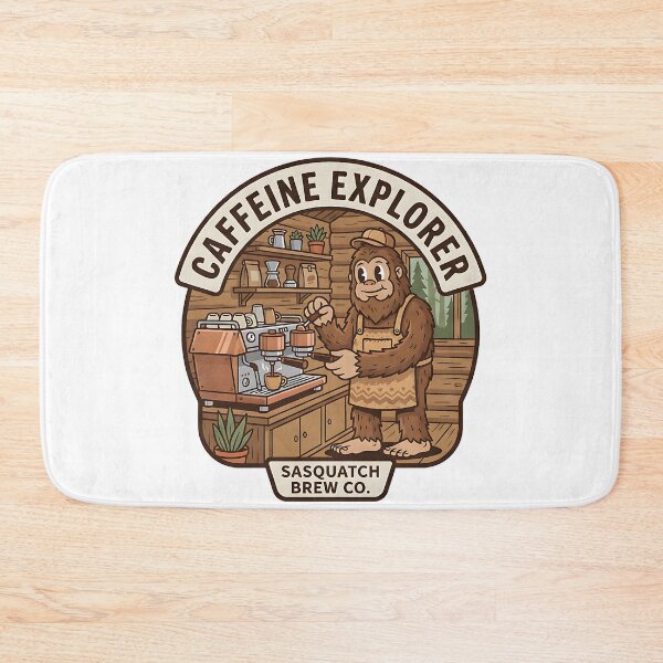 Item preview, Sasquatch Brew Coffee Caffeine Explorer designed and sold by CRMediaGroup.