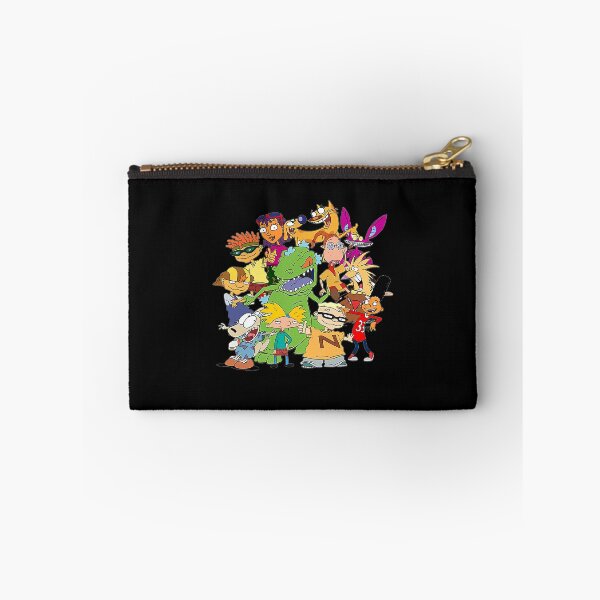 Item preview, Nineties Cartoon Characters Mashup Nostalgia Childhood Animation Show designed and sold by YasikaSilks.