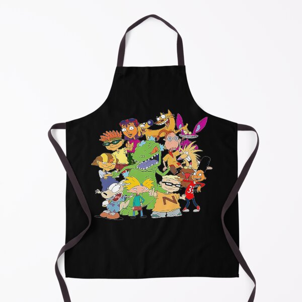 Item preview, Nineties Cartoon Characters Mashup Nostalgia Childhood Animation Show designed and sold by YasikaSilks.