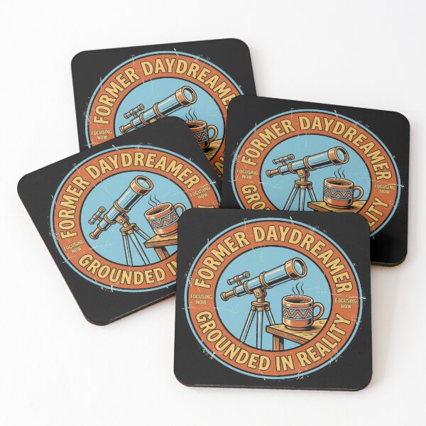 Item preview, Former Daydreamer Grounded In Reality Vintage Badge designed and sold by DuckOddity.