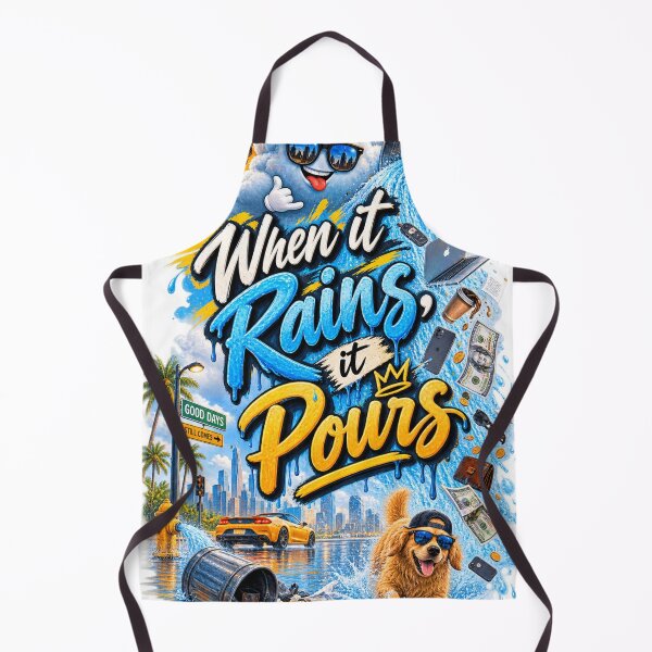 Item preview, When It Rains, It Pours | Good Things Come in Waves designed and sold by Zosera.