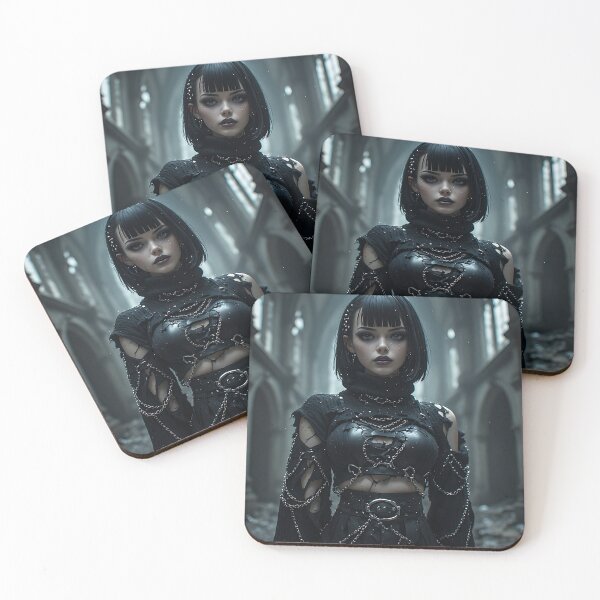 Item preview, Gothic Dark Fantasy Anime Woman Hot Goth Girl designed and sold by Your New Fixation.
