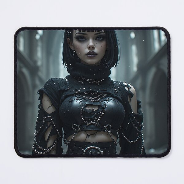 Item preview, Gothic Dark Fantasy Anime Woman Hot Goth Girl designed and sold by Your New Fixation.