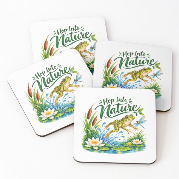 Item preview, Hop Into Nature – Frog Pond & Dragonfly designed and sold by Penbrook Farms.