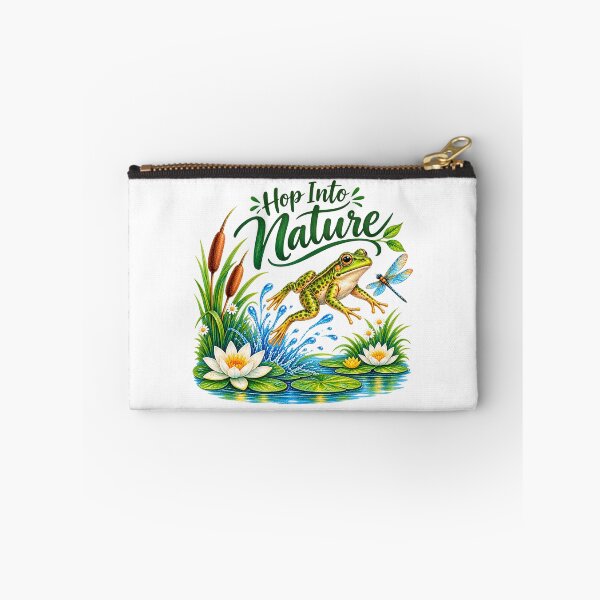 Item preview, Hop Into Nature – Frog Pond & Dragonfly designed and sold by Penbrook Farms.