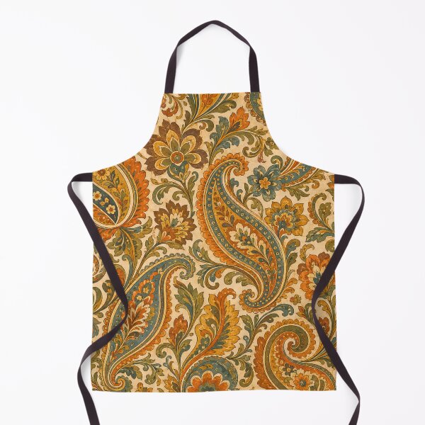 Item preview, Vintage Paisley Floral Pattern Bohemian Textile Inspired Print designed and sold by PinUpPizzazz.