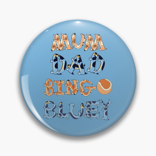 Item preview, Mum & Dad & Bingo & Bluey designed and sold by JammerSammer.