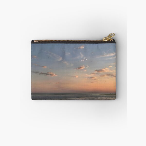 Item preview, Quiet Horizon — Crescent Moon Over Mala Buža Beach designed and sold by Quiet Frames Studio.