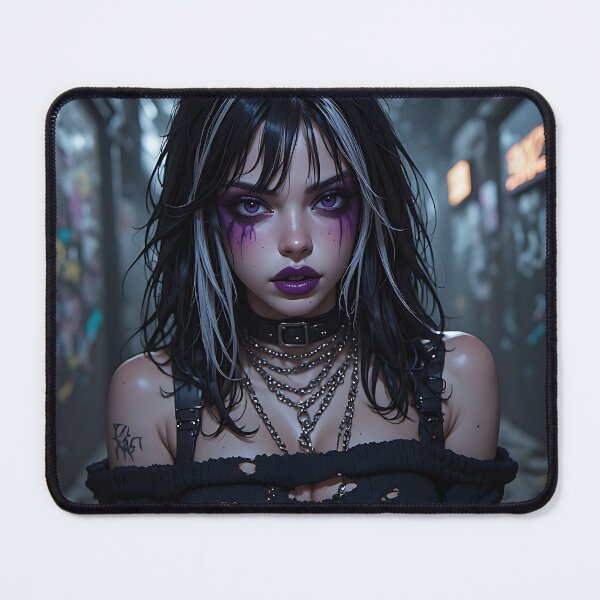 Item preview, Gothic Dark Fantasy Anime Woman Hot Goth Girl designed and sold by Your New Fixation.