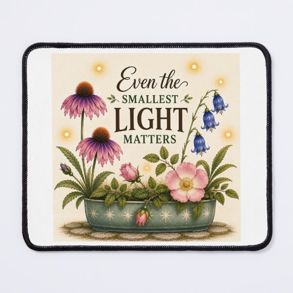 Item preview, Even the Smallest Light Matters Vintage Wildflowers designed and sold by Penbrook Farms.