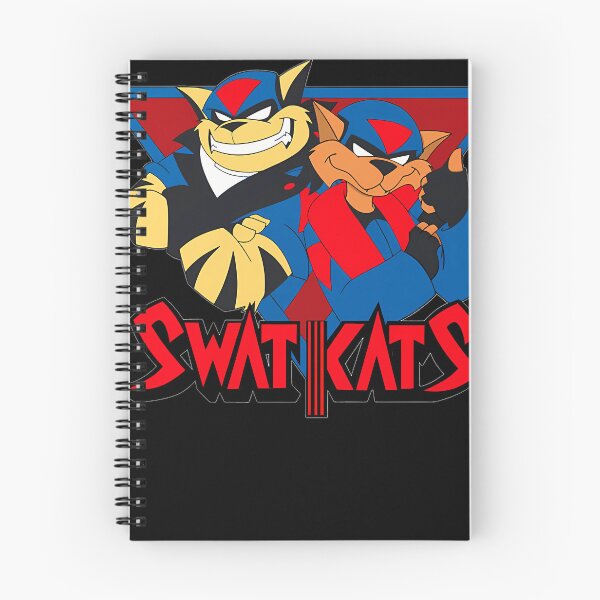 Item preview, Two Blue Super Fighter Cats Team In Action Adventure Squadron designed and sold by YasikaSilks.