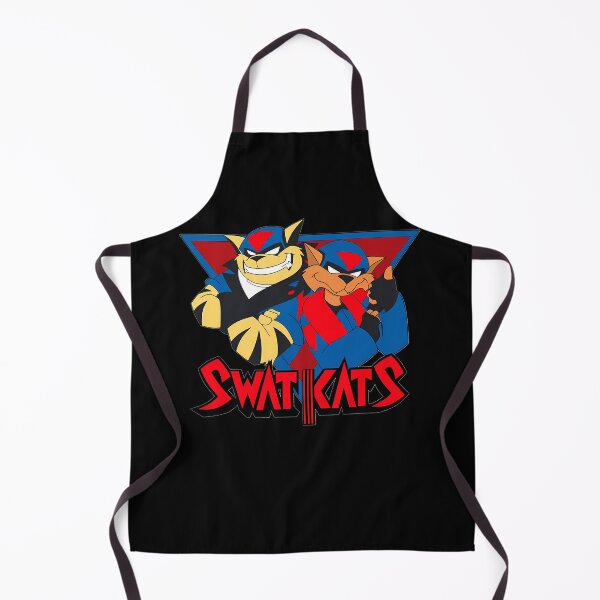 Item preview, Two Blue Super Fighter Cats Team In Action Adventure Squadron designed and sold by YasikaSilks.