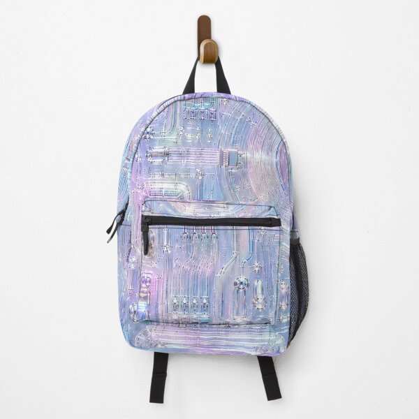 Item preview, Opalescent Clear Circuit Board Electronics Pattern Y2K designed and sold by MeanPanduh.