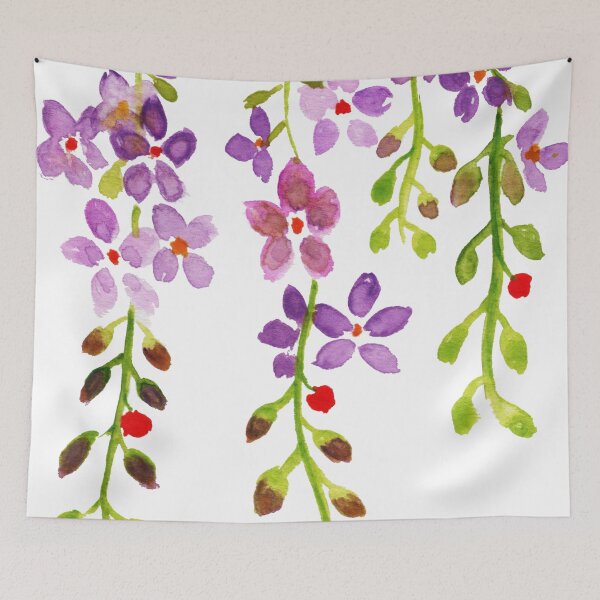 Item preview, Vines and Flowers designed and sold by Waves and Water.