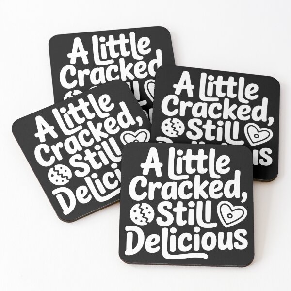 Item preview, A Little Cracked Still Delicious designed and sold by theartfulaspie.