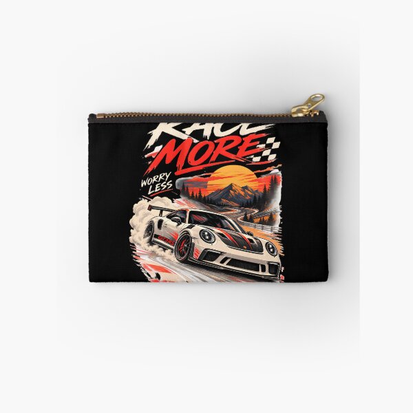 Item preview, Race More Worry Less | Vintage Racing Car Poster | Retro Motorsport Track Day designed and sold by Moh-nd-Eg.