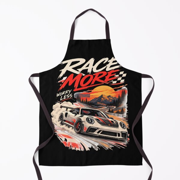 Item preview, Race More Worry Less | Vintage Racing Car Poster | Retro Motorsport Track Day designed and sold by Moh-nd-Eg.