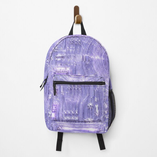 Item preview, Ice Purple Circuit Board Electronics Pattern Y2K designed and sold by PixelPanduh.